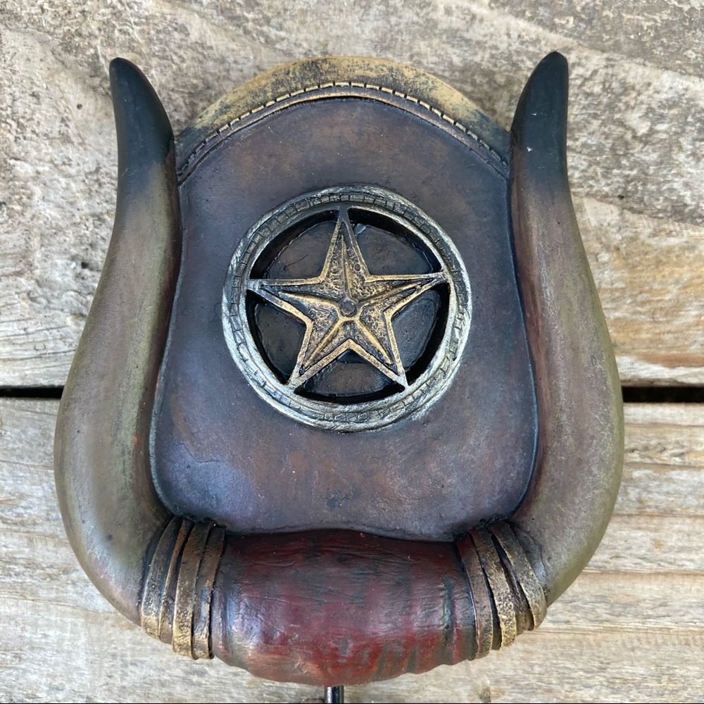 5 Western Style Hooks New in Box Coat Hooks Lone Star Country Decor Texas - Picture 9 of 11